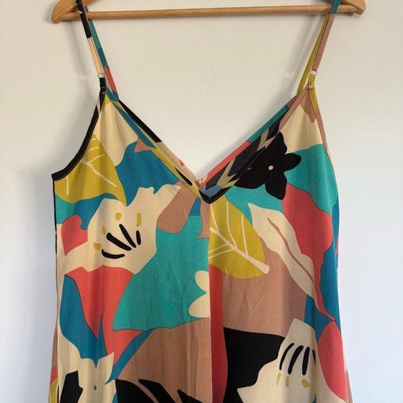 LUUKSE Tropical Print wide-leg jumpsuit Size: Small - Picture 3 of 6